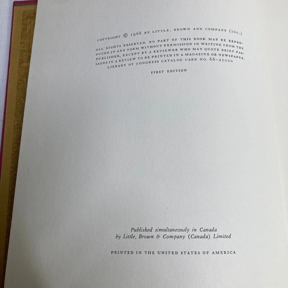 The Embassy‎ Cookbook Allison Williams 1966 First Edition Hardcover Vintage Red